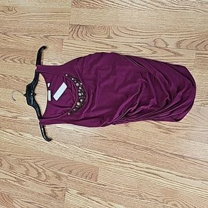 New York & Co. Tank top with embellishments